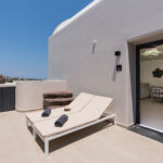 Suite 201 maisonette suite with balconies at The Cosmopolitan Karterados Urban Suites