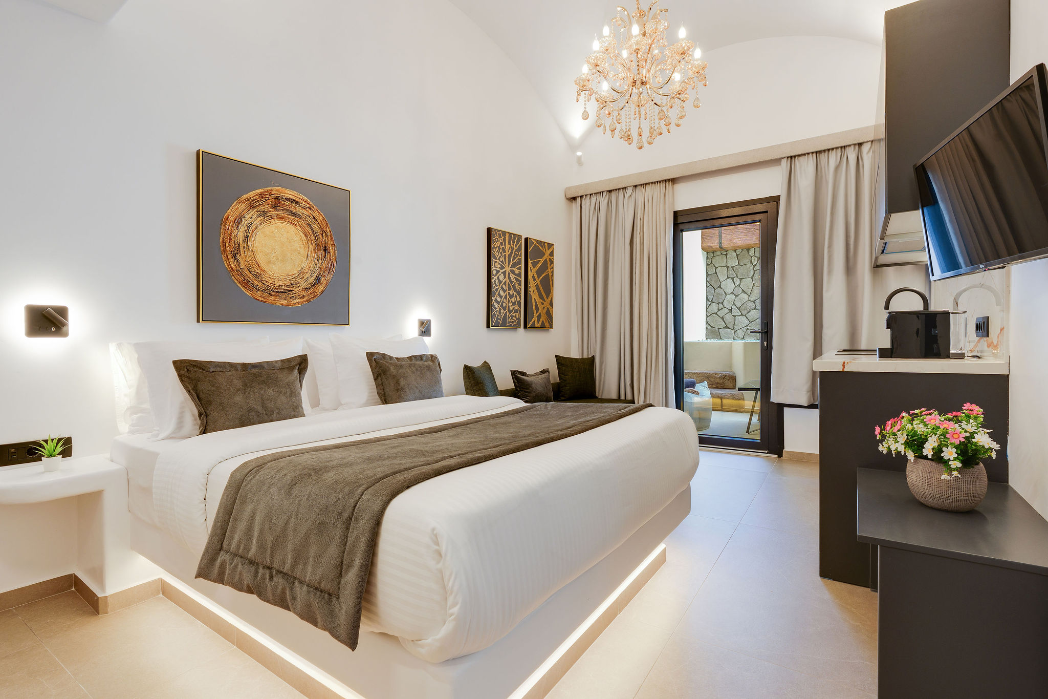 Suite 101 at The Cosmopolitan Karterados Urban Suites